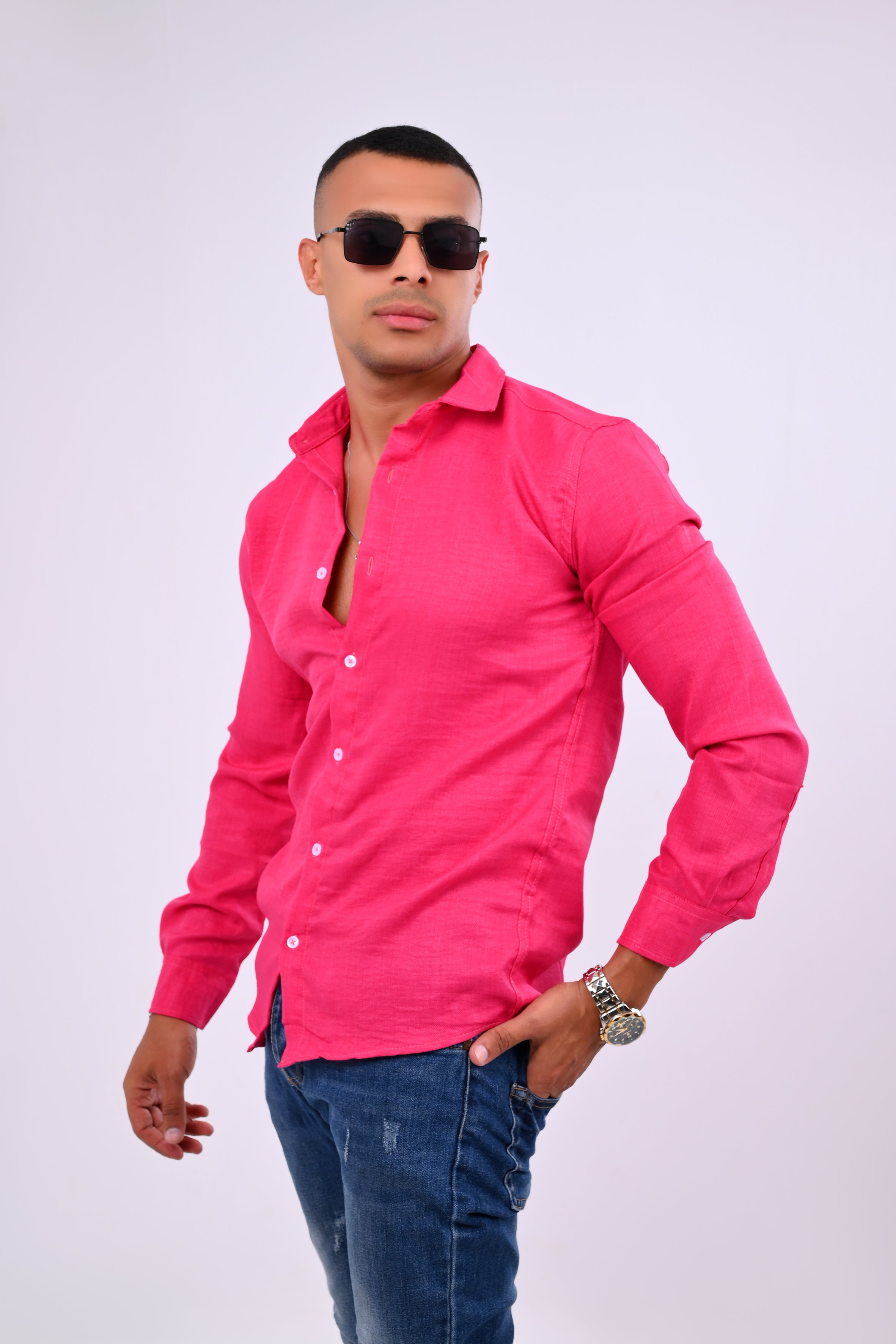 Relaxed Fit Linen Shirt