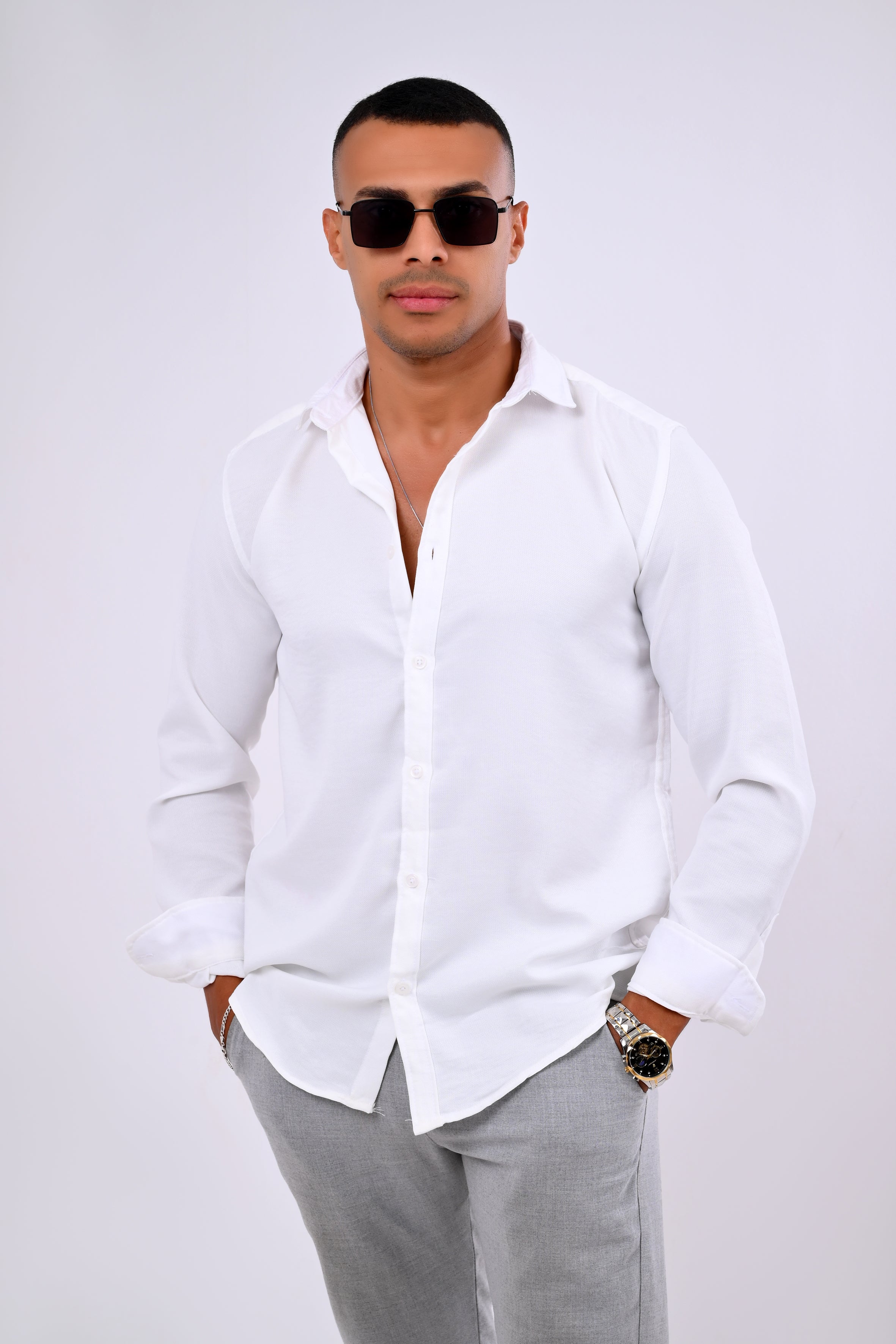 Relaxed Fit Linen Shirt